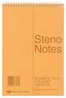 NOTEPAD, NATIONAL BRAND, 6" X 9", BROWN, 60 SHEETS/CT THUMBNAIL